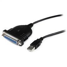 StarTech.com 6 ft USB to DB25 Parallel Printer Adapter Cable - M/F