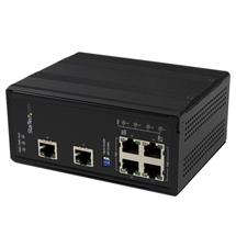 StarTech.com 6 Port Unmanaged Industrial Gigabit Ethernet Switch w/ 4