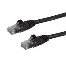 StarTech.com 7.5m CAT6 Ethernet Cable  Black CAT 6 Gigabit Ethernet