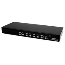 DVI KVM Switch | StarTech.com 8 Port 1U Rackmount DVI USB KVM Switch