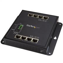 StarTech.com 8Port Gigabit Ethernet Switch  Managed  Wall Mount with