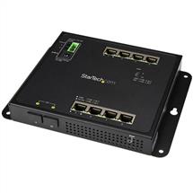 StarTech.com 8-Port Gigabit Ethernet Switch with 2 Open SFP Slots