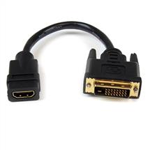 StarTech.com 8in HDMI to DVID Video Cable Adapter  HDMI Female to DVI