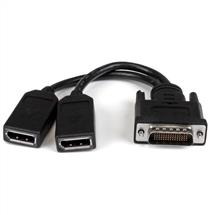 Video Splitters | StarTech.com 8" (20 cm) DMS59 to Dual DisplayPort Adapter Cable  4K x