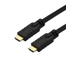 StarTech.com 30ft (10m) HDMI 2.0 Cable  4K 60Hz Active HDMI Cable  CL2