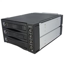 Startech Disk Arrays | StarTech.com Hot Swap SATA/SAS Backplane RAID Bays – 3 Hard Drive