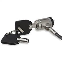 StarTech.com 6ft (2m) Laptop Cable Lock with Keys  Keyed Security