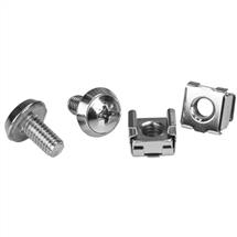 StarTech.com M6 Rack Screws and M6 Cage Nuts - 20 Pack