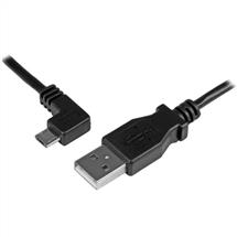 StarTech.com MicroUSB ChargeandSync Cable M/M  LeftAngle MicroUSB  24