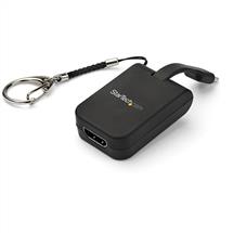 StarTech.com Compact USB C to HDMI Adapter  4K 30Hz USB TypeC to HDMI