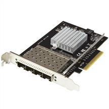 StarTech.com Quad Port 10G SFP+ Network Card  Intel XL710 Open SFP+