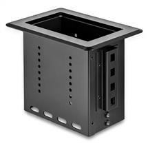 Aluminum, Steel | StarTech.com Single-Module Conference Table Connectivity Box