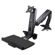 StarTech.com Sit Stand Monitor Arm  Desk Mount Adjustable SitStand