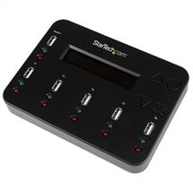 StarTech.com Standalone 1 to 5 USB Thumb Drive Duplicator and Eraser,