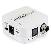StarTech.com Two Way Digital Coax to Toslink Optical Audio Converter