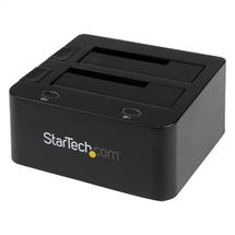 Plastic | StarTech.com DualBay USB 3.0 to SATA and IDE Hard Drive Docking