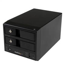 Startech Storage Drive Enclosures | StarTech.com USB 3.0 / eSATA DualBay Trayless 3.5” SATA III Hard Drive