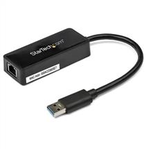 StarTech.com USB 3.0 to Gigabit Ethernet Adapter NIC w/ USB Port