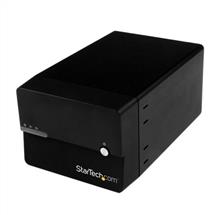 Startech Storage Drive Enclosures | StarTech.com USB 3.0/eSATA Dual 3.5” SATA III Hard Drive External RAID
