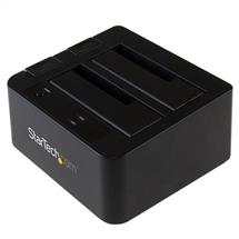 StarTech.com DualBay USB 3.1 to SATA Hard Drive Docking Station, USB