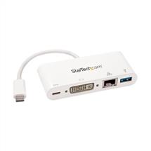 Startech Docking Stations | StarTech.com USB C Multiport Adapter  USBC to DVID (Digital) Video