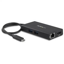 StarTech.com USBC Multiport Adapter  USBC Travel Docking Station with