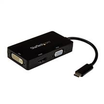 Startech Graphics Adapters | StarTech.com CDPVGDVHDBP 3840 x 2160pixels Black USB graphics adapter
