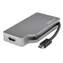 StarTech.com USB C Multiport Video Adapter with HDMI, VGA, Mini