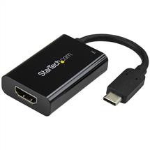 StarTech.com USB C to HDMI 2.0 Adapter with Power Delivery  4K 60Hz