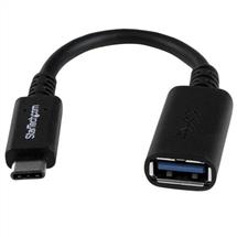 StarTech.com USBC to USBA Adapter Cable  M/F  6in  USB 3.0 (5Gbps)