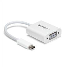 StarTech.com USB-C to VGA Adapter - White | In Stock