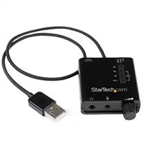 StarTech.com USB Stereo Audio Adapter External Sound Card with SPDIF