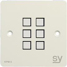 Sy Electronics Av Control Panel | SY Electronics SY-KPM6-BW matrix switch accessory | Quzo