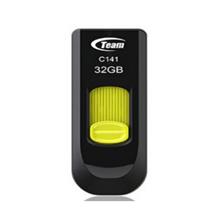 Memory Cards | Team Group C141 USB flash drive 32 GB USB Type-A 2.0 Black, Yellow
