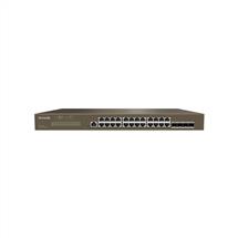 24 Port Gigabit Switch | Tenda TEG5328F network switch Managed L3 Gigabit Ethernet