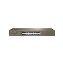 Tenda TEF1016D network switch Unmanaged Fast Ethernet (10/100) Grey