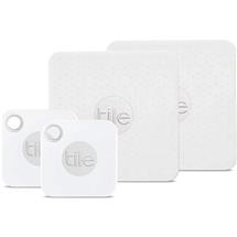Tile Mate + Slim 4-Pack Bluetooth White | Quzo UK