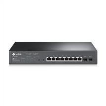TP-Link Network Switches | TP-LINK JetStream 10-Port Gigabit Smart PoE Switch with 8-Port PoE+