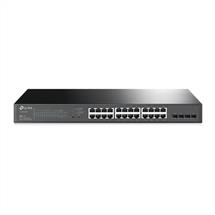 TP-Link Network Switches | TP-LINK JetStream 28-Port Gigabit Smart PoE Switch with 24-Port PoE+