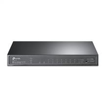 TP-Link Network Switches | TP-LINK JetStream 8-Port Gigabit Smart PoE+ Switch with 2 SFP Slots