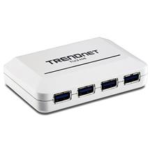 Trendnet TU3-H4 interface hub 5000 Mbit/s White | Quzo UK