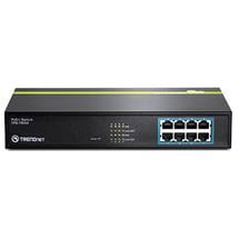Powerline Adapter | Trendnet TPET80H network switch Unmanaged Fast Ethernet (10/100) Black