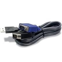 Trendnet 2.8m USB/VGA KVM KVM cable Black | Quzo UK