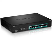 Trendnet TPETG80F v1.0R Gigabit Ethernet (10/100/1000) Black 1U Power