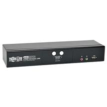 Tripp Lite 2-Port DVI Dual-Link / USB KVM Switch w/ Audio and Cables