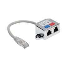 Tripp Lite N035001 2to1 RJ45 Splitter Adapter Cable, 10/100 Ethernet