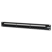Cat5e Patch Panel 568B - 110 Punchdown to RJ45 Female - 24 Port