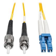 Duplex Singlemode 9/125 Fiber Patch Cable (LC/ST), 3M (10 ft.)