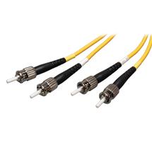 Duplex Singlemode 9/125 Fiber Patch Cable (ST/ST), 1M (3 ft.)