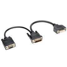 Tripp Lite P56406NDV DVI Y Splitter Cable, Digital and VGA Monitors